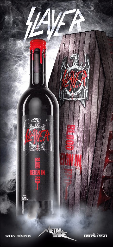 Slayer Wein Sarg inkl. 1 Fl. Slayer Reign in Blood Red Wein 2019