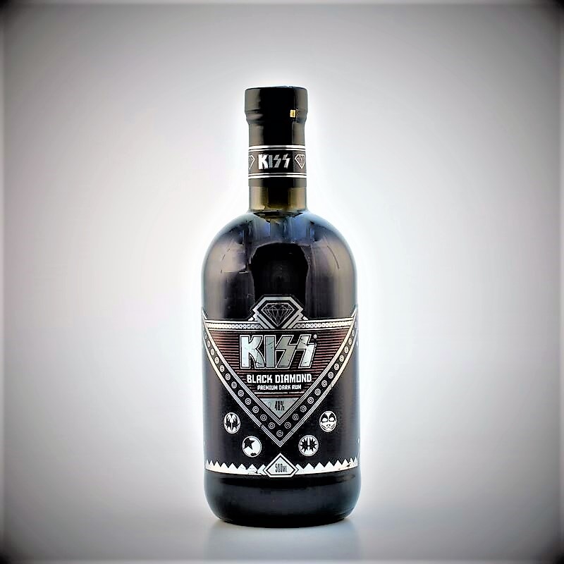 KISS BLACK DIAMOND RUM 40% 0,5L